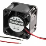8007481798 109P0412H702, DC Fans DC Axial Fan, 40x40x15mm, 12VDC Hirschmann — изображение 2