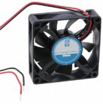 8005184097 OD7020-12HB, DC Fans DC Fan, 70x70x20mm, 12VDC, 41.5CFM, 0.35A, 4500RPM, Dual Ball, 2x Lead Wires Hirschmann — изображение 2