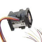 8006240577 9CRA0412P5J03, DC Fans DC Axial Fan, 40x40x56mm, 12VDC, Counter Rotating, Tachometer, PWM Hirschmann