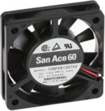 8006391440 109P0612H702, DC Fans DC Axial Fan, 60x60x15mm, 12VDC Hirschmann — изображение 4