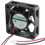 8007035709 MF50151V1-1000U-A99, Вентилятор осевой, 12В DC, 50x50x15мм, подшипник Vapo, 28,73куб.м/ч, 33дБА Hirschmann — изображение 2