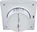 8011912476 Сверхтонкий вытяжной бесшумный вентилятор Mmotors MM-OK 100 ue квадрат 5.5 вт 4116 Hirschmann — изображение 5