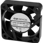 8009030970 CFM-4010B-150-195-20, DC Fans dc axial fan, 40 mm square, 10 mm, 12 Vd Hirschmann