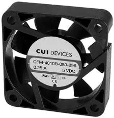 8009030970 CFM-4010B-150-195-20, DC Fans dc axial fan, 40 mm square, 10 mm, 12 Vd Hirschmann