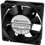 8018701111 CFM-6020B-030-257-20, DC Fans dc axial fan, 60 mm square, 20 mm, 5 Vdc Hirschmann
