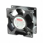 8005997658 UF92AM23-BTHR-F, Fan Tubeaxial 230VAC Square - 92.5mm L x 92.5mm H Ball 51.0 CFM (1.43m³/min) 2 Terminals Hirschmann