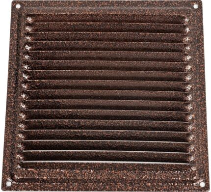 8003766392 Решётка металлическая с сеткой 175x175ВРС, медь Hirschmann