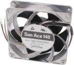 8005415509 9GV1424P1H001, DC Fans Axial Fan, 140x140x38mm, 24VDC, Guide Vane, High Performance, Ribless, Tach/PWM Hirschmann — изображение 3