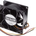 8006007131 9GA0824L2D0011, FAN AXIAL 80X32MM 24VDC WIRE Hirschmann