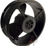 8549455713 MC23266, AC Axial Fan, 220V to 240V, Circular, 254 mm, 89 mm, Precision Ball Bearing, 850 CFM Hirschmann
