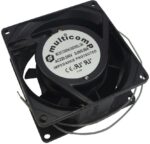 8564535089 SF23080A/2083HSL.GN, AC Axial Fan, 220V to 240V, Square, 80 mm, 38 mm, Sleeve Bearing, 30 CFM Hirschmann