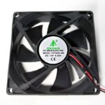 8009977026 Вентилятор 92x92x25, напряжение 12В, ток 0.30А, выводы 2L, подшипник скольжения, FSY92S12H Hirschmann