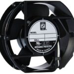 8018639990 OA172SAP-11-3WB, AC Fans Axial Fan, 150x172x51mm, 115VAC, 115CFM, 16W, 33.2dBA, 1700RPM, Ball, Lead Wires Hirschmann