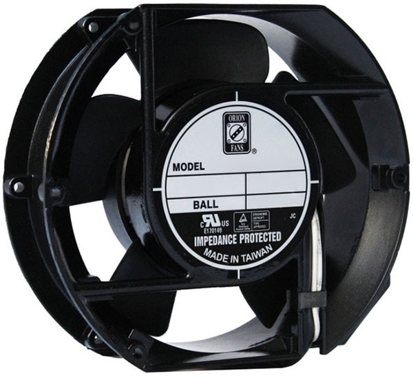 doc052099815 8018639990 OA172SAP-11-3WB, AC Fans Axial Fan, 150x172x51mm, 115VAC, 115CFM, 16W, 33.2dBA, 1700RPM, Ball, Lead Wires Hirschmann — изображение 1
