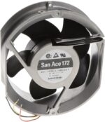 8005415094 109E5748C501, DC Fans DC Axial Fan, 172x150x51mm Round/Sidecut, 48VDC, Ribless, Tachometer Hirschmann — изображение 2