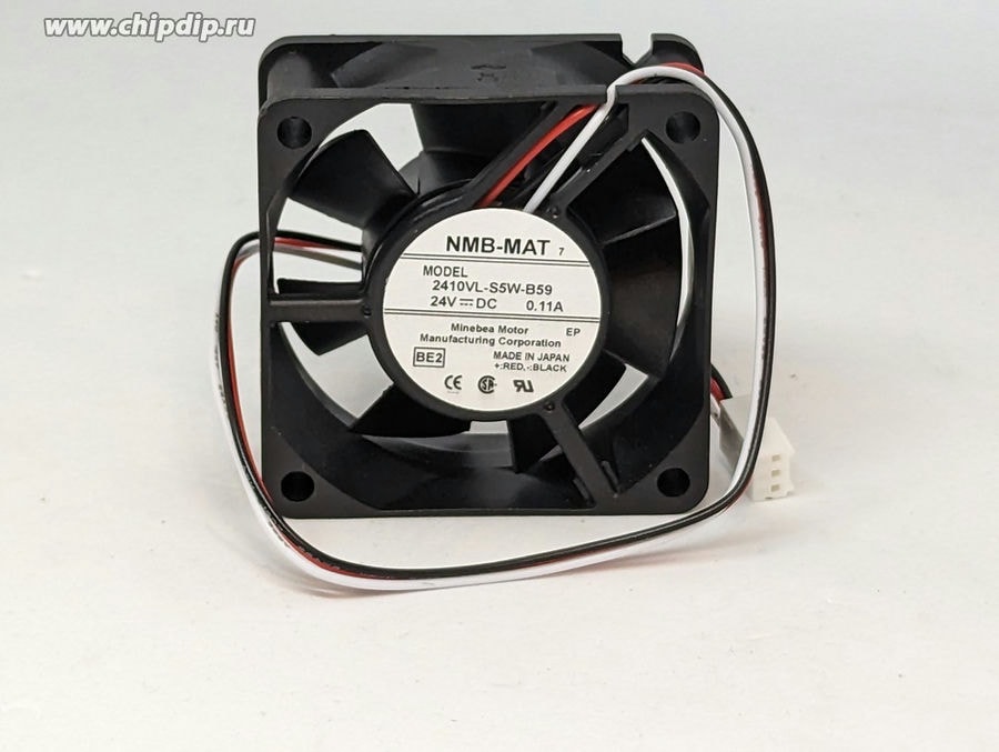 doc052236611 8017105618 Вентилятор NMB 2410VL-S5W-B59 60x25 3pin 0.11A Hirschmann — изображение 1