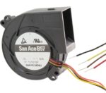8016182576 9BMB24P2H01, San Ace B97 Series Blower, 24 V dc, 39.2cfm, DC Operation, 97 x 97 x 33mm Hirschmann — изображение 2