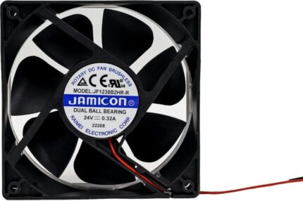 8018475339 вентилятор JF1238B2HR 120х120х38 24В с разъемом 2 конт.MOLEX 5239-2(PHU-2) С00034861 Hirschmann