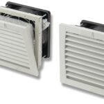 8036913897 EF200R5, EF Series Filter Fan, 230 V ac, ac Operation, 44m³/h Filtered, 61m³/h Unimpeded, IP54, 125 x 125mm Hirschmann