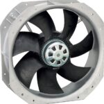 8029607663 W3G250-HK35-11, EC Fans EC Axial Fan, 280x280x80mm, 115VAC, 1120CFM, 125W, 2700RPM, Ball, IP54 Hirschmann