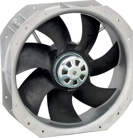 8029607663 W3G250-HK35-11, EC Fans EC Axial Fan, 280x280x80mm, 115VAC, 1120CFM, 125W, 2700RPM, Ball, IP54 Hirschmann