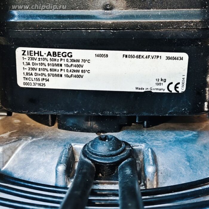 8035598672 Вентилятор Ziehl-abegg FN050-6EK.4F.V7P1 230V () Hirschmann — изображение 2