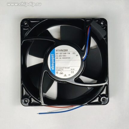 8034878790 Вентилятор Ebmpapst 4114N/2XH 24V 460mA 120x38 3pin Hirschmann