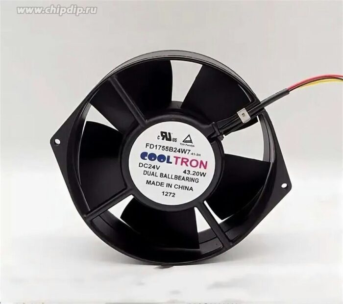 8032859454 Вентилятор CoolTron FD1755B24W7-61-3H 24V DC 43.20W 172X150X55 3pin Hirschmann — изображение 2
