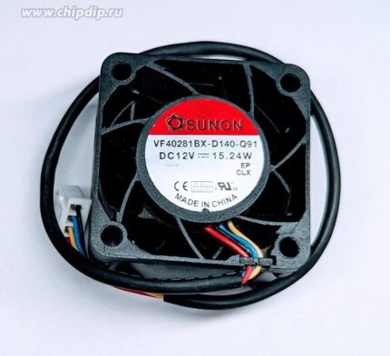 8033550840 Вентилятор Sunon VF40281BX-D140-Q91 12V DC 15.24W 40X28 4pin () Hirschmann