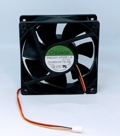 doc052603354 8035599189 Вентилятор SUNON PMD4812PMB1-A (2).GN 48V DC 19.2W (0.4A) 120X38 2pin () Hirschmann — изображение 1