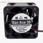 8035597274 Вентилятор Sanyo Denki San Ace 38 9GA0312P3K0031 12V DC 0.62A 38X28 4pin () Hirschmann