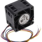 8018691190 FFB0448EN-00EEY, DC Fans Fan, 40x40x28mm, 48VDC, 35.4CFM, 20.64W, 66.5dBA, 26500RPM, , Ball, Tach/PWM Hirschmann
