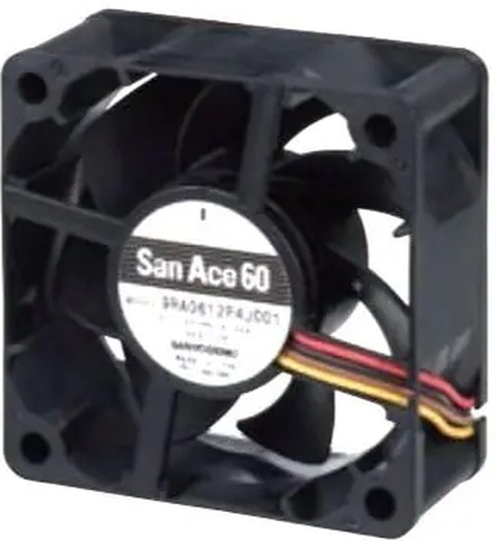 doc052743320 8018628775 9RA0612G40011, DC Fans Axial Fan, 60x60x25mm, 12VDC, 28.2CFM, Low Noise, Energy Saving, Ribless, Tach Hirschmann — изображение 1