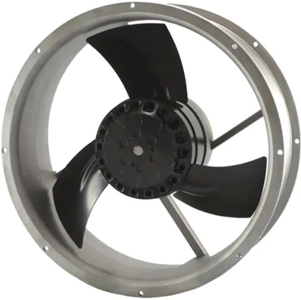 doc052775578 8018635027 OA2543AN-22-1WB1856, AC Fans Axial Fan, 254x254x89mm, 230VAC, 930CFM, 105W, 67dBA, 3300RPM, Ball, Wire, IP56 Hirschmann — изображение 1