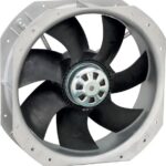 8018636899 W3G250-HH53-03, EC Fans EC Axial Fan, 280x280x80mm, 115VAC, 846CFM, 56W, 2040RPM, Ball, IP54 Hirschmann