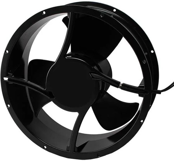 doc052823871 8034037776 OA254EC-11-1WBXCIP68A, Fan Tubeaxial 115VAC Round - 254mm Dia Ball 830.0 CFM (23.24m³/min) 2 Wire Leads Hirschmann — изображение 1