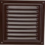 8011858565 Решетка металлическая 150x150 коричневая РМ1515кор Hirschmann