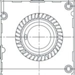 8018655181 KDB0305HA3-00, Blowers & Centrifugal Fans DC Blower, 30x30x3mm, 5VDC, 4x Lead Wires, Tachometer, PWM Hirschmann