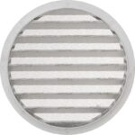 8028920028 SQ1807-0804, Решетка вентиляционная круглая алюминиевая с москитной сеткой, с фланцем d200, внеш. D225, TDM Electric Hirschmann — изображение 4