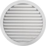8028920030 SQ1807-0806, Решетка вентиляционная круглая алюминиевая с москитной сеткой, с фланцем d315, внеш. D350, TDM Electric Hirschmann — изображение 3