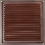 8020119268 Решётка вентиляционная 150x150 декор под дерево ВЕНГЕ 88123 Hirschmann