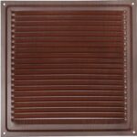 8020119268 Решётка вентиляционная 150x150 декор под дерево ВЕНГЕ 88123 Hirschmann