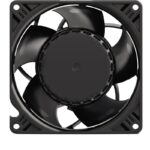8033907003 8315100282, Fan Tubeaxial 115/230VAC Square - 92mm L x 92mm H Ball 42.0 CFM (1.18m³/min) 2 Wire Leads Hirschmann