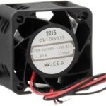 8012154298 CFM-4028BG-1250-617, DC Fans dc axial fan, 40 mm square, 28 mm, 12 Vdc, ball, 25000 RPM, 30.48 CFM Hirschmann