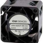 8012176142 CFM-4020CF-275-306, DC Fans dc axial fan, 40 mm square, 20 mm, 24 Vdc, omniCOOL, 7500 RPM, 9.38 CFM Hirschmann