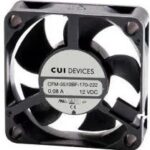 8012183915 CFM-3510BF-190-277-20, DC Fans dc axial fan, 35 mm square, 10 mm, 12 Vdc, ball, 9000 RPM, 5.90 CFM, TS Hirschmann