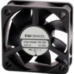 8012161929 CFM-5020B-160-385, DC Fans dc axial fan, 50 mm square, 20 mm, 12 Vdc, ball, 6000 RPM, 16.18 CFM Hirschmann