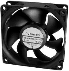 8012166060 CFM-8025C-235-364-20, DC Fans dc axial fan, 80 mm square, 25 mm, 24 Vd Hirschmann