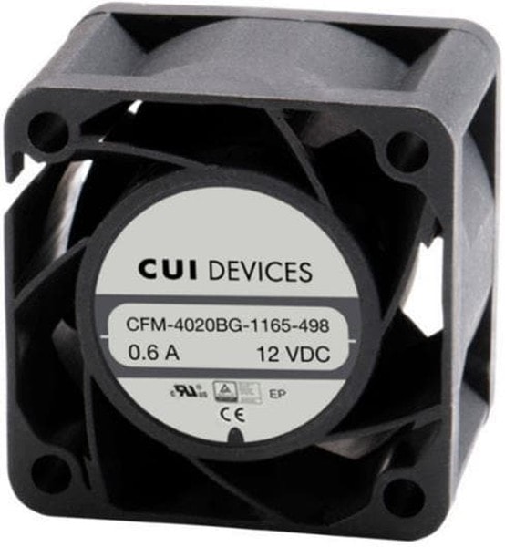 doc053145653 8018678238 CFM-4028BG-1100-418-20, DC Fans dc axial fan, 40 mm square, 28 mm, 12 Vdc, ball, 10000 RPM, 12.19 CFM, TS Hirschmann — изображение 1