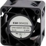 8012186302 CFM-4020CF-255-212-20, DC Fans dc axial fan, 40 mm square, 20 mm, 24 Vdc, omniCOOL, 5500 RPM, 6.88 CFM, TS Hirschmann